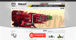 Desktop Screenshot of ozkantarimmakina.com.tr
